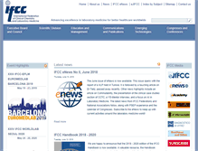 Tablet Screenshot of ifcc.org